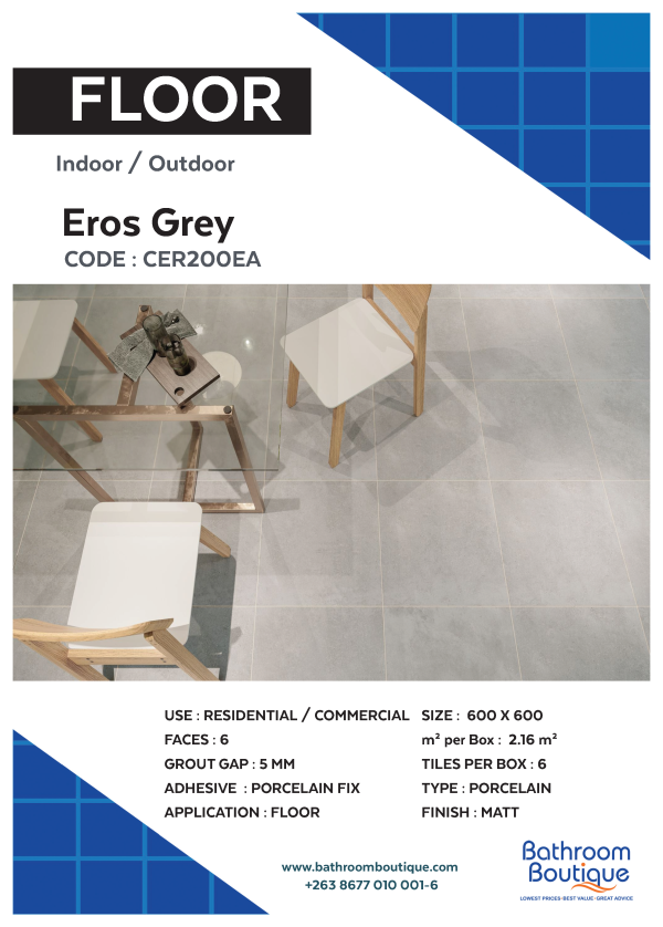 FT 60x60 M Eros Grey Eco 2.16M2 - Image 3