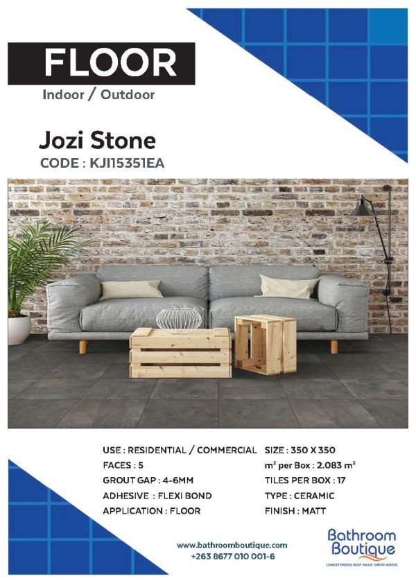 FT 35x35 V Jozi Stone Eco 2.083M2 - Image 4