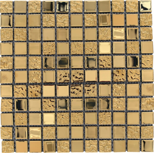 Mos Gold Electroplate Mosaic