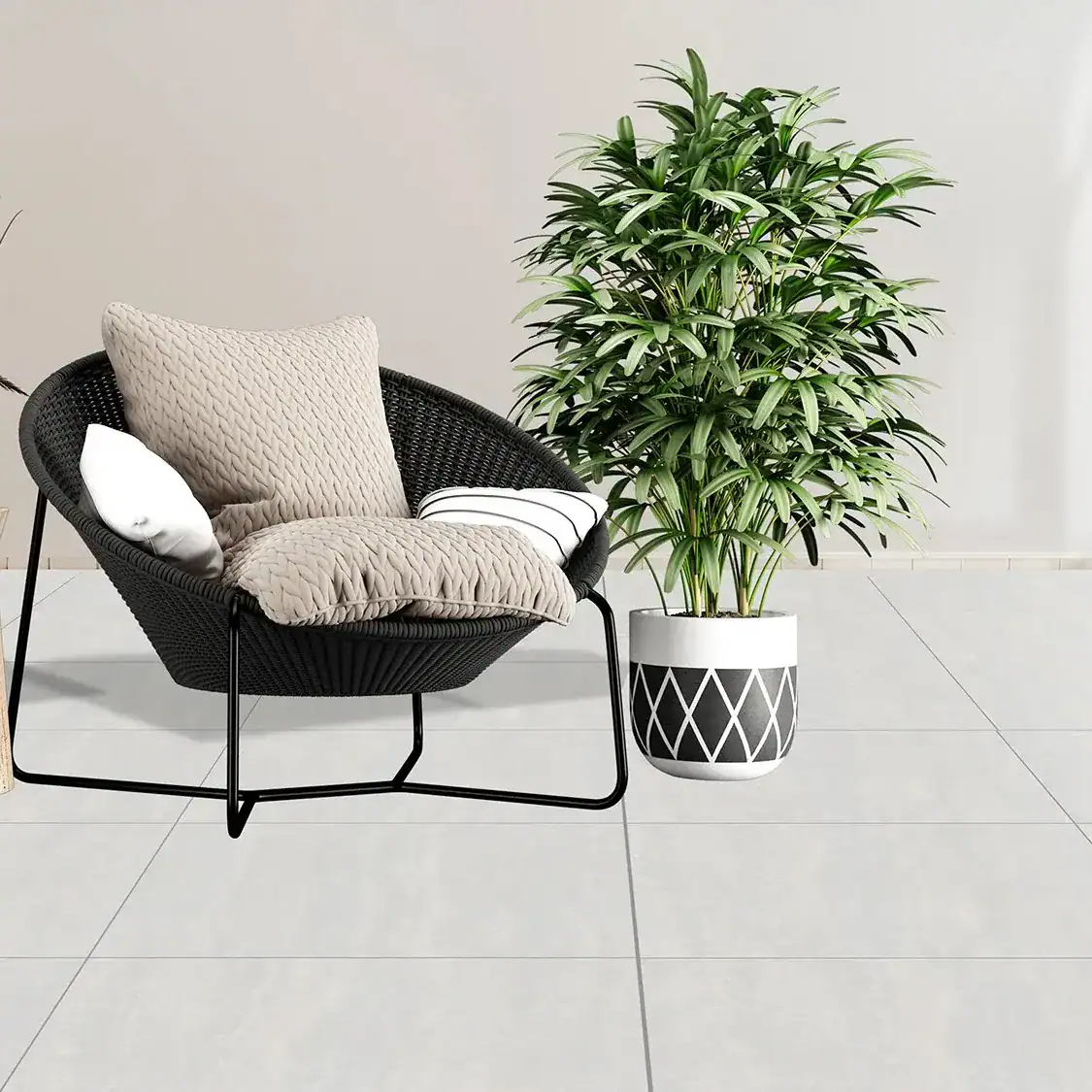 FT 60x60 S Felicia Grey Eco 2.16M2 - Image 2