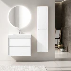 Vanity Cab Wh & Bas Benson 895x495x500